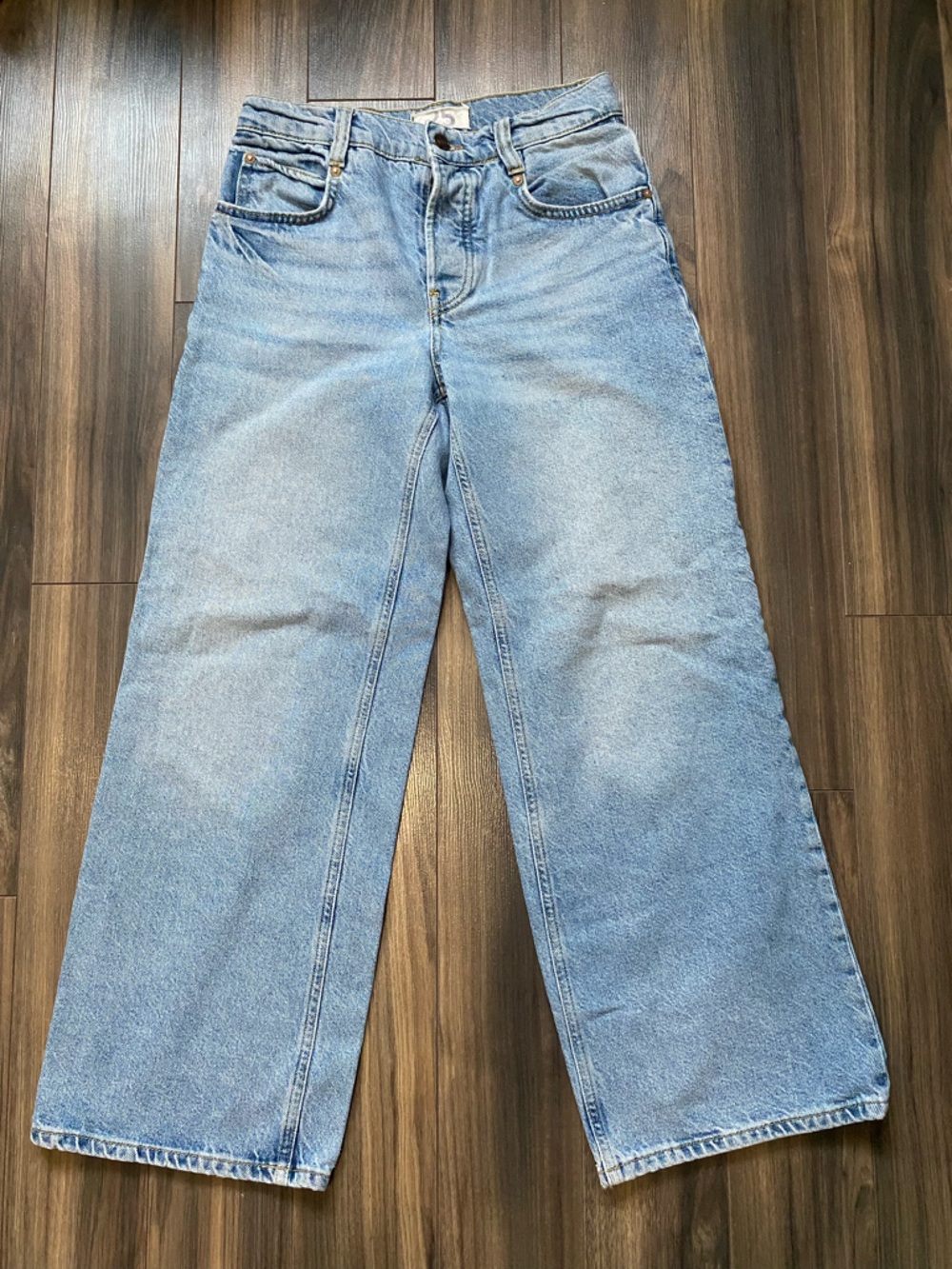 Free People We The Free Chalet Straight Leg Jeans